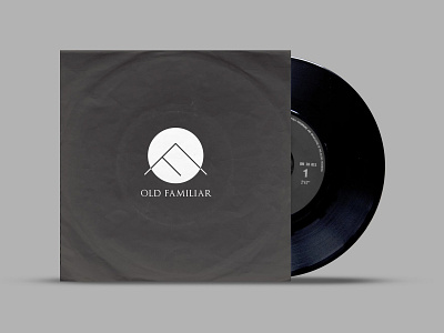 Old Familiar Sound logo design logo design branding record label vinyl
