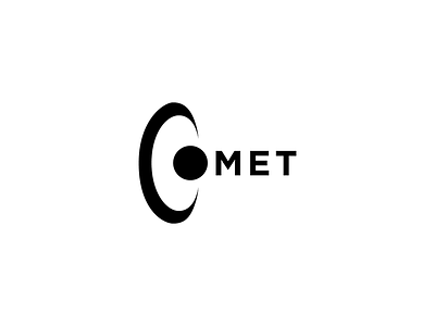 Comet comet logo minimal planet rocket space spaceship