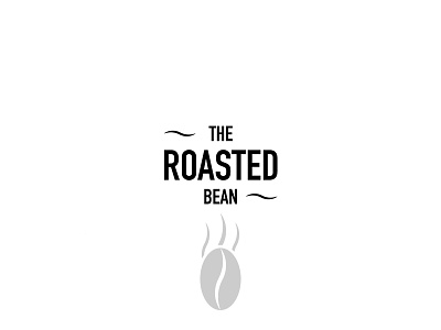 The Roasted Bean branding cafe cafeteria coffee coffee bean food logo restaurant