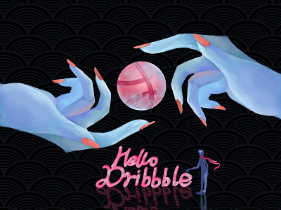 Hello Dribbble! dribble shooting 插图