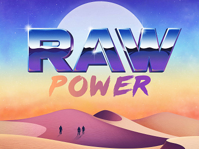 Rawpower design illustration