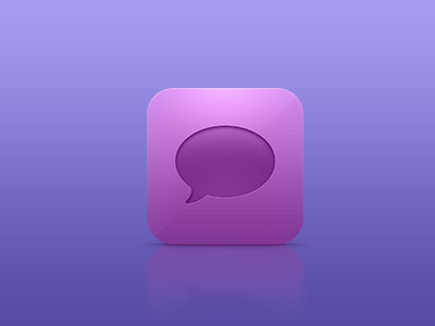 Message button bubble button chat ios message