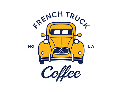 French Truck Coffee Logo