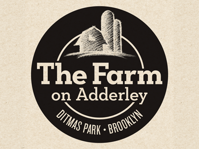 The Farm On Adderley Logo (inverse version)