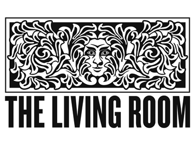 The Living Room Logo architectural design detail illustration logo