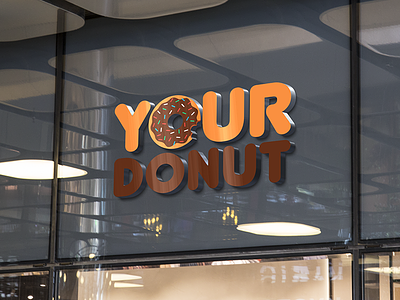 Design logo for donut shop branding design logo