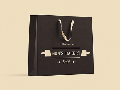 Mom's Bakery  bag