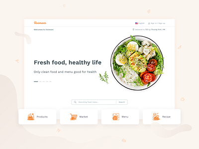 Health Food Product - Web