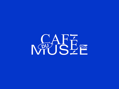 Café du Musée CAPC (Unreleased) art branding food identity logo logotype museum restauration typeface typography
