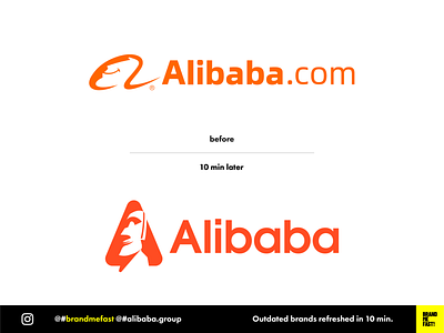 BMF! #03 / Alibaba alibaba alibabagroup aliexpress bmf! brand brandidentity branding brandmefast identity logo logodesigner logoresponsive logotypes rebranding redesign responsive uidesign