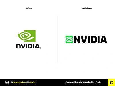 BMF! #09 / NVIDIA behance bmf! brand branding brandmefast dribbble font logo logodesigner logodesigns logoinspirations logomaker logoresponsive logosymbol logotypes rebranding redesign responsive symbol technology