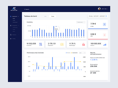 Dashboard advertising conception conception de tableau de bord crm graph icon jauge logo pub statistic tableau de bord tableau de bord ui ui ux