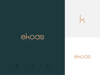 Ekoas Furniture adobeillustator classy furniture logo