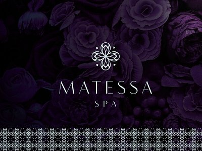 Matessa SPA agency brand branding identity logo luxe luxury mark monogram moroccan morocco new rabat spa