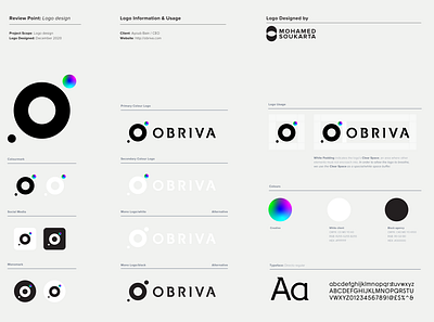 obriva brand identity agency brand brand design brand identity branding branding design guide guidebook guideline guidelines identity logo logo design logodesign logotype luxe luxury mark monogram new