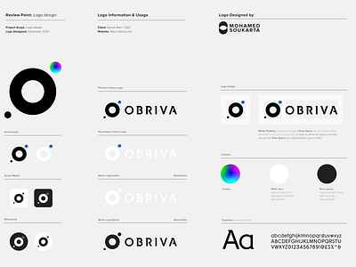 obriva brand identity