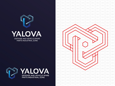 Yalova Identity agency brand branding logo luxe