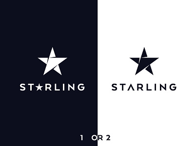 Starling agency brand branding design identity logo luxe luxury mark marketing monogram new trademark