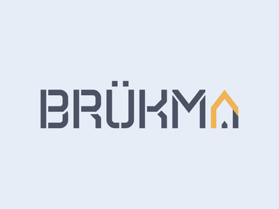 Brukma abstract nature marrakech construction beauty morocco arabic marketing trademark monogram mark luxury identity new agency luxe branding brand logo design
