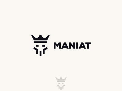 Maniat abstract agency arabic beauty blue brand branding color construction design gold identity luxury mark marketing monogram morocco nature new trademark