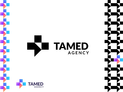 TAMED AGENCY brand agency brand branding identity logo luxe luxury mark monogram new