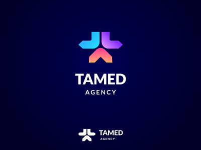 TAMED AGENCY agency brand branding design identity logo luxury mark monogram trademark