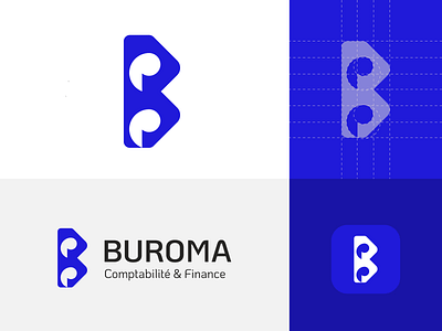 buroma final agency brand branding identity logo mark marketing monogram morocco trademark