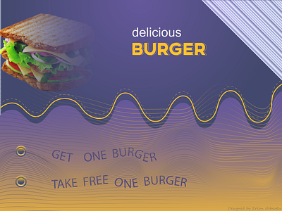 burger banner