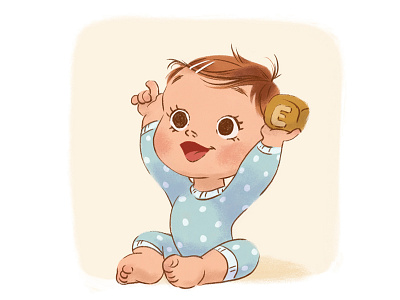 Baby - part 2 baby character children book illustration childrens illustration illustration photoshop toy