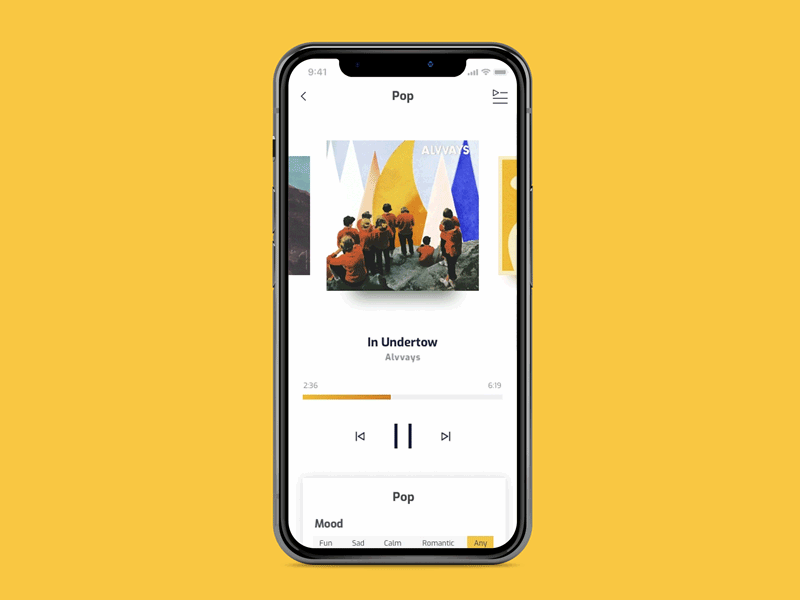 Daily UI 010 - Music Player