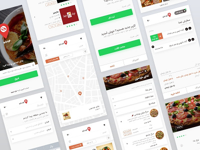 Dribbble foodapp restaurant restaurant app restaurant design restaurant finder restaurant identity