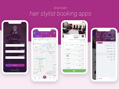 hair stylist booking apps