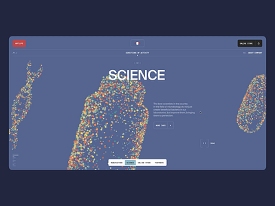 Art life / main clean design health medicine motion site ui ux web wellness