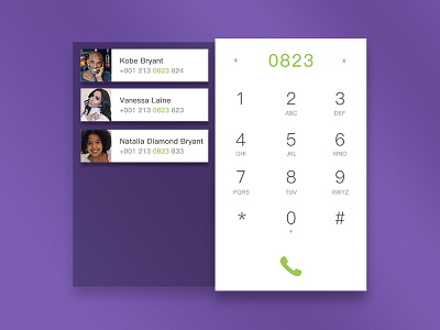 UI100-2-Dial Pad