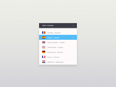 UI100-32-Language Selector