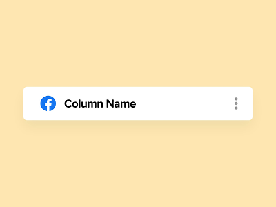 Table Column Header ads manager animation column desktop facebook header marketing product product design saas