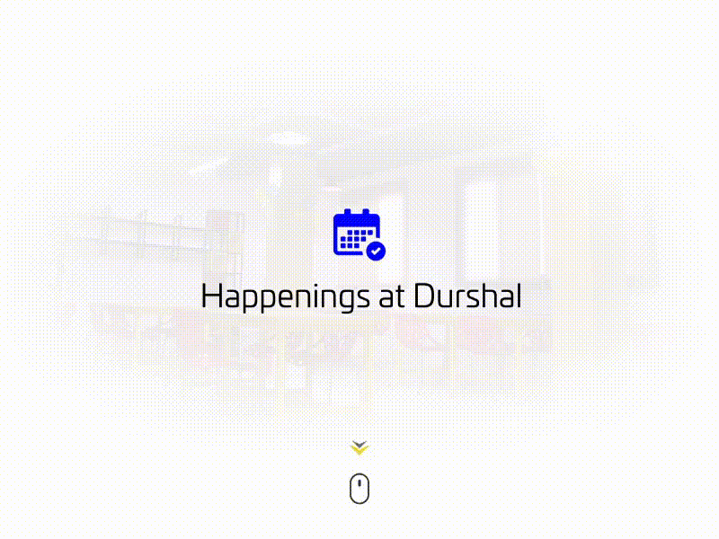 Durshal Events Animation animation durshal events interface ui ux website