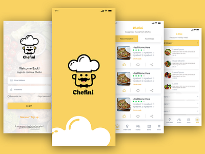 Cooking Booking App Design