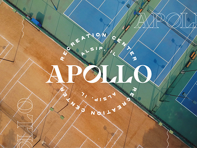 Apollo Rec Center Branding brand design brand identity branding design graphic design logo logo design typography vector