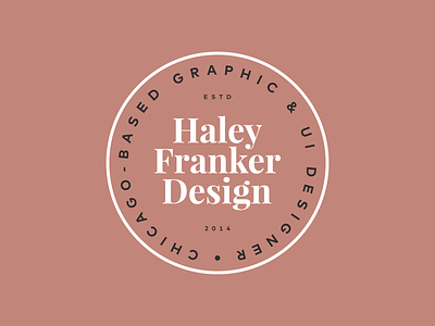 Personal Branding Logo Badge | Haley Franker Design