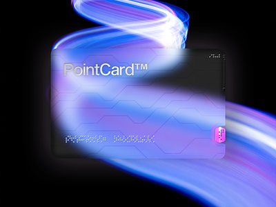 Payment Card | PointCard Playoff branding card card design credit card credit card design design future design futuristic graphic design payment card payment design photoshop playoff pointcard