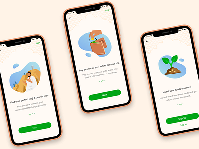 App onboarding design illustration mobile mobile ui onboard onboarding screen onboarding ui ui vector