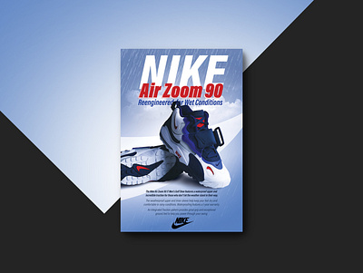 Nike Poster - Air Zoom 3d animation branding graphic design logo motion graphics nikefree ui