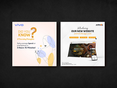 Social Media Design | Web Banner Ads