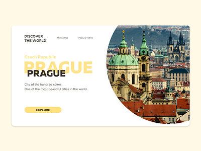 Landing page - Prague