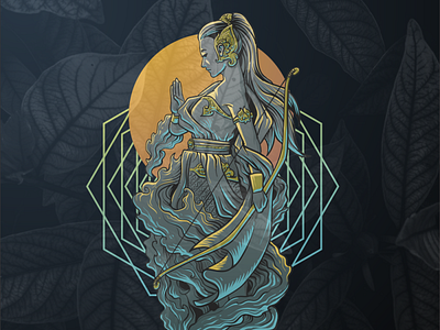 goddess fantasy illustration