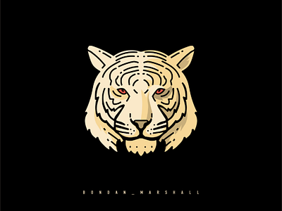 Tiger logo illustration design