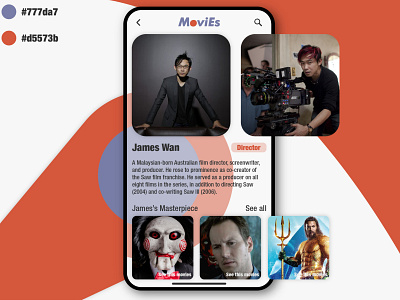 MoviEs - Movie Discovery app. UI Challenge - User Profile