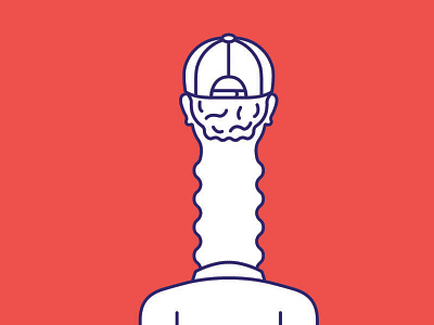 Neck design icon iconography illustration