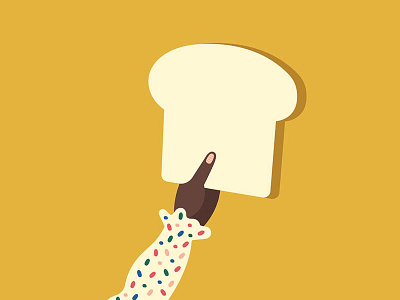 Ode to Bread design icon iconography illustration